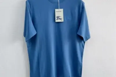 Burberry Burberry EKD-badge Cotton t-shirt blue