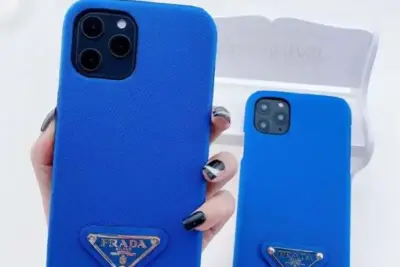 Prada iPhone Case Devil Wears Blue