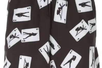 AMIRI Map print swim shorts