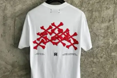 Amiri Bones Stacked T-shirt White