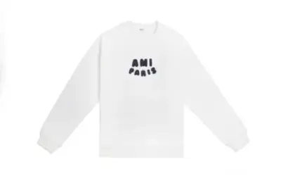 Ami Paris Sweatshirt White