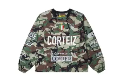 Corteiz Alcatraz Waterproof Windbreaker Crew Neck Camouflage