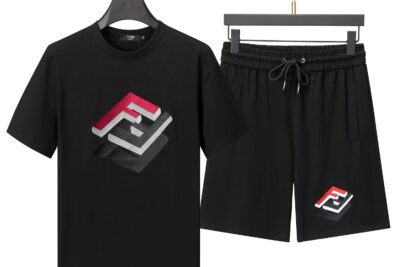 Fendi Tracksuit Set Black