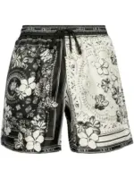 AMIRI Bandana Shorts Black