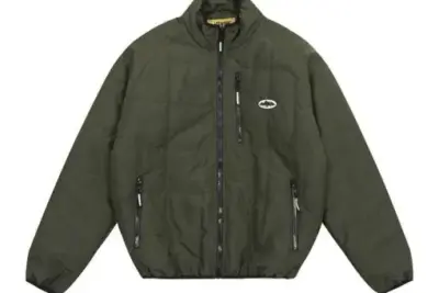 Corteiz Bellic Insulated Jacket Olive Green