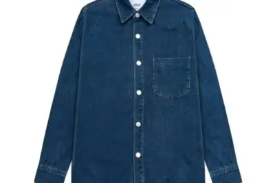 Ami Paris Paris Denim ADC Overshirt Jeans Blue