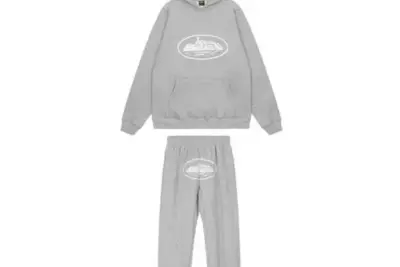Corteiz 5 Starz Tracksuit Grey