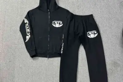 Corteiz Gasolina Tracksuit Black