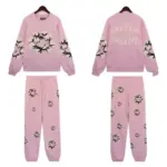 Denim Tears E-Star Face Tracksuit Pink