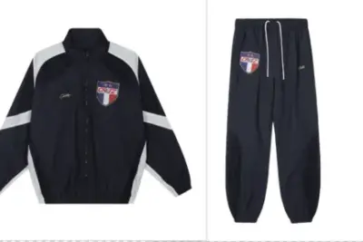 Corteiz Francais Shuku Jacket Blue/Grey