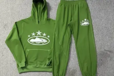 Corteiz 5Starz Tracksuit Green