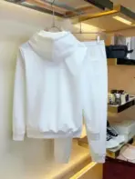 Celine Hoodie and Matching Sweatpants White - Image 3