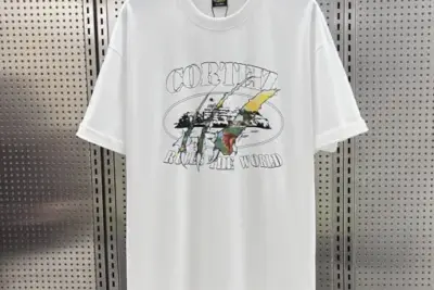 Corteiz Narnia Rip T-shirt White