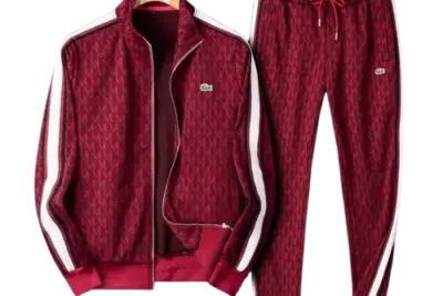 Lacoste Tracksuits Red