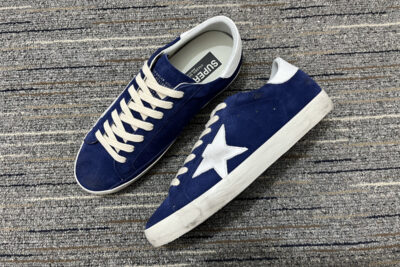 Golden Goose Super-Star Suede Sneaker Blue