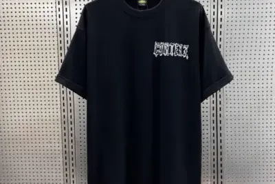 Corteiz Gothic T-Shirt Black