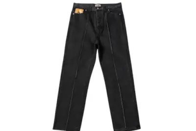 Corteiz Alcatraz C Star Denim Jeans Black