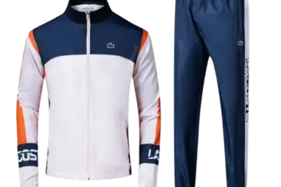 Tracksuits Lacoste Green White Orange