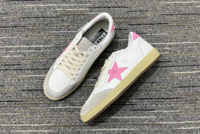 Golden Goose Ball Star Suede Star-Patch Leather Sneaker