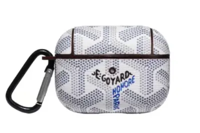 Goyard AirPod Case White