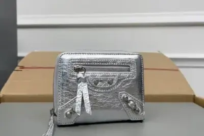 Balenciaga Wallet Silver