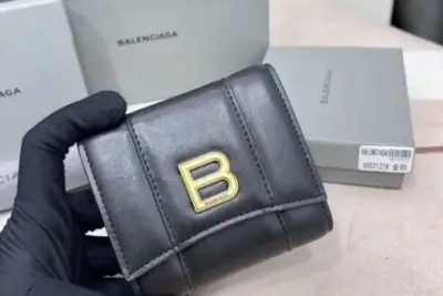 Balenciaga Card Holder Black