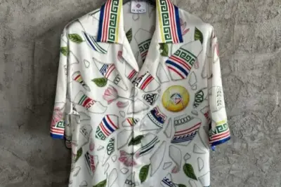 Casablanca Le Vase Brise Shirt White