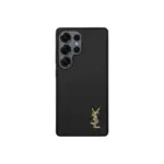 YSL Prime Samsung Case Black Gold Logo