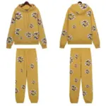 Denim Tears Floral Oversized Tracksuit Yellow