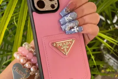 Prada Pretty Pink Pocket iPhone Case