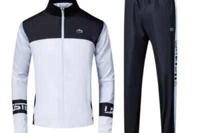 Tracksuits Lacoste Black / White