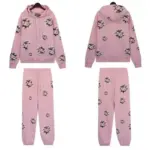 Denim Tears Floral Oversized Tracksuit Pink