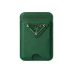 Prada Green Magsafe Cardholder