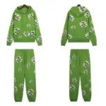 Denim Tears Floral Oversized Tracksuit Green
