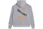 Gallery Dept. Boxing Merch Zip Hoodie Heather Grey - Image 2