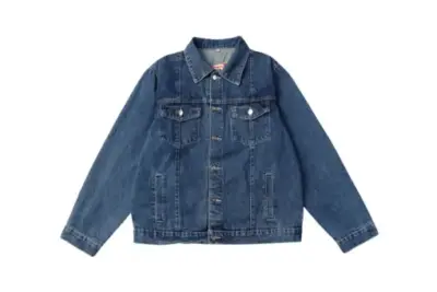 Corteiz C Star Denim Jacket Blue