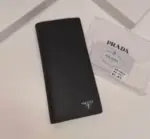 Parda Long Wallet Black