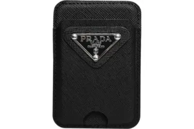 Prada Black Magsafe Cardholder