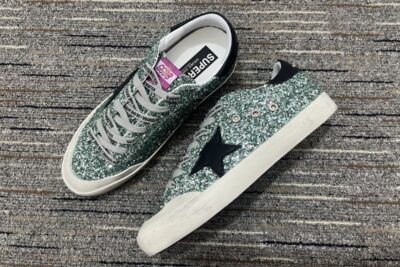 Golden Goose Super-Star Sequin Embroidery Sneaker