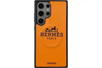 Hermes Samsung Magsafe Case Design Orange