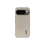 YSL Prime Beige Pixel Case Silver Logo