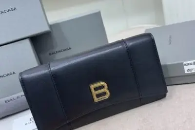 Balenciaga Long wallet Black