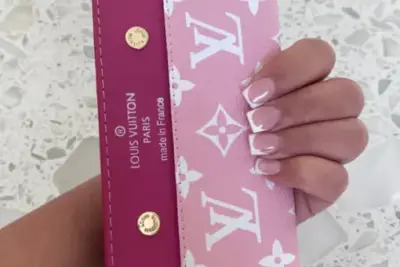 LV Pretty Pink Wallet iPhone Case