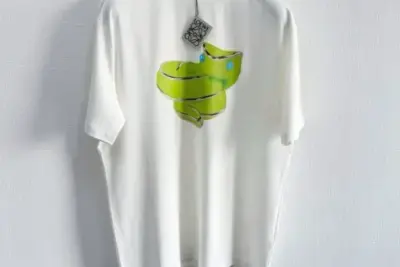 Loewe T-Shirt White Green