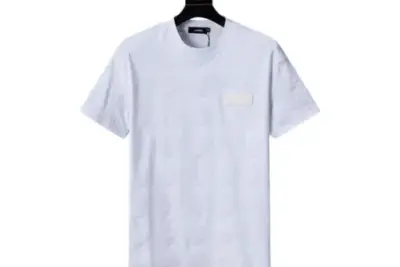 Amiri Arrival All Over Flocked Print T Shirt White