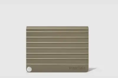 Rimowa Aluminum Card Holder Titanium