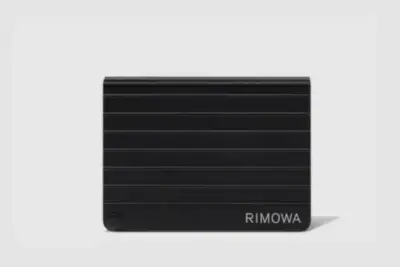 Rimowa Aluminum Card Holder Black