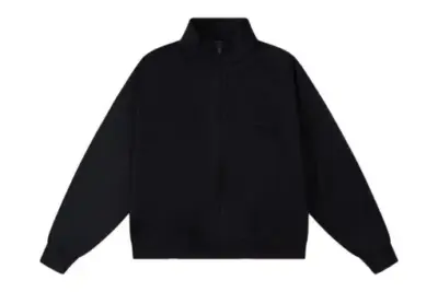 Fear of God Essentials Zip-Up Jacket Black