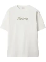 Burberry Surfer Knight cotton T-shirt White