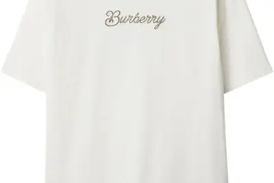 Burberry Surfer Knight cotton T-shirt White